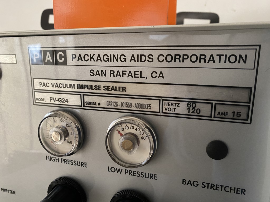 PAC PVG24 Vacuum Impulse Sealer eBay