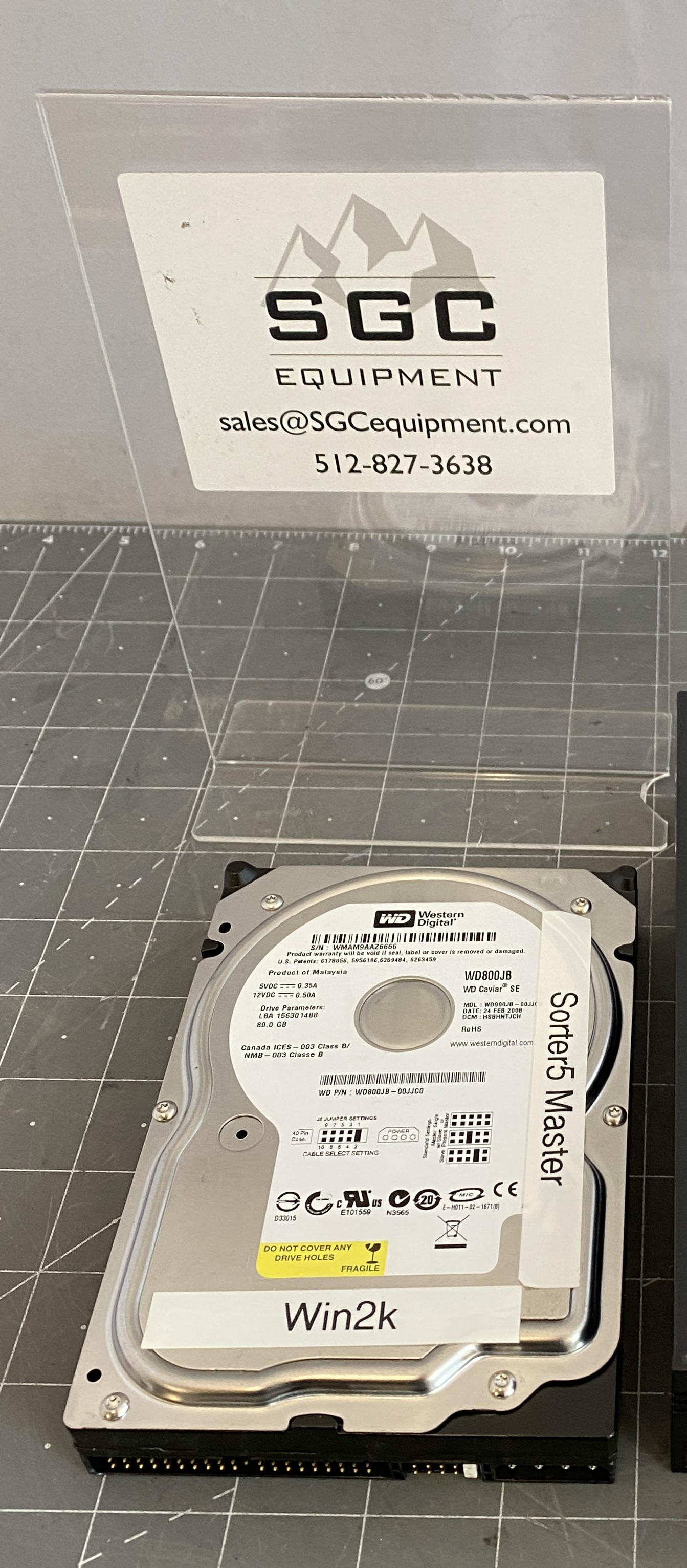 Western Digital WD Caviar SE Hard Drive Clone for Sorter 2-7 IDE